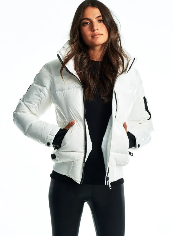 Women SAM. Down Without Trim-Freestyle Bomber