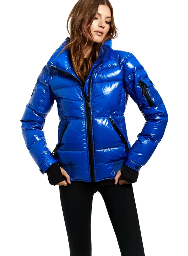 Women SAM. Down Without Trim-Freestyle Bomber