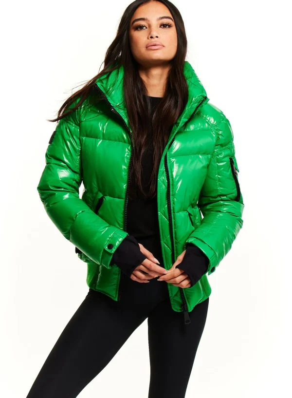 Women SAM. Down Without Trim-Freestyle Bomber