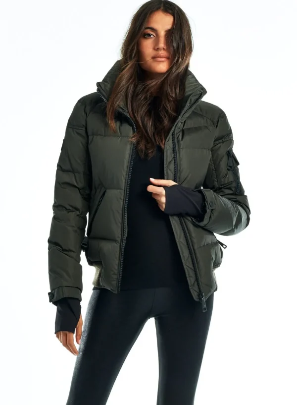 Women SAM. Down Without Trim-Freestyle Bomber