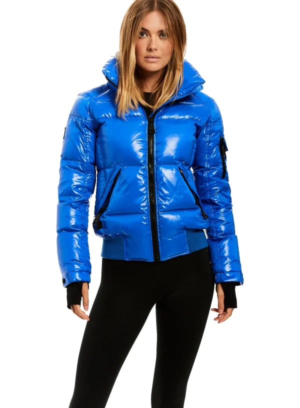 Women SAM. Down Without Trim-Freestyle Bomber
