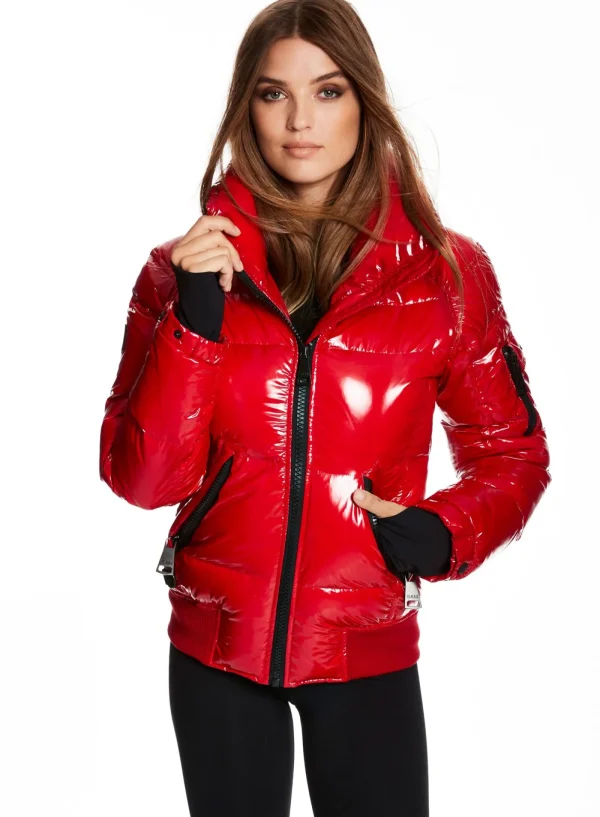 Women SAM. Down Without Trim-Freestyle Bomber