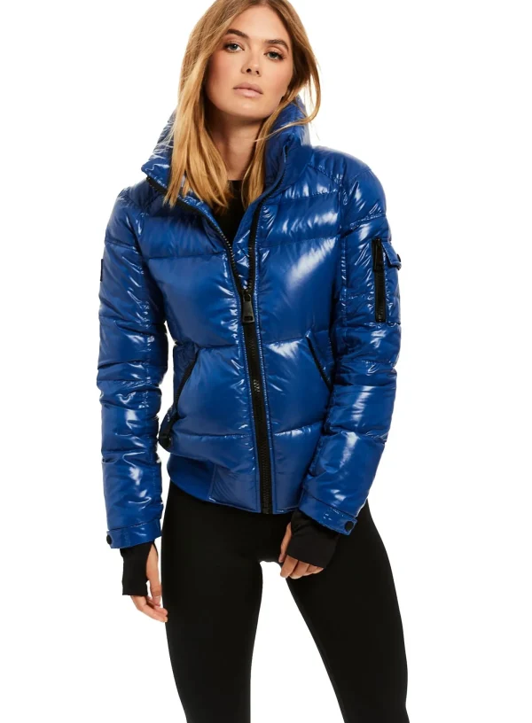 Women SAM. Down Without Trim-Freestyle Bomber