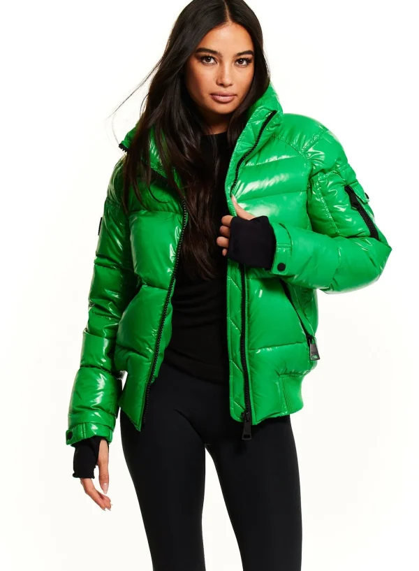 Women SAM. Down Without Trim-Freestyle Bomber