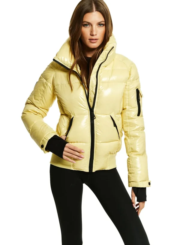 Women SAM. Down Without Trim-Freestyle Bomber