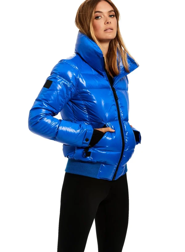 Women SAM. Down Without Trim-Freestyle Bomber