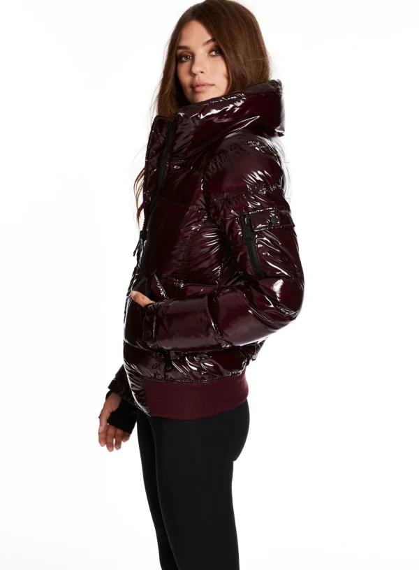 Women SAM. Down Without Trim-Freestyle Bomber