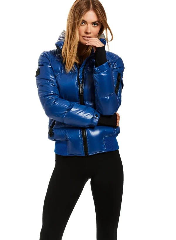 Women SAM. Down Without Trim-Freestyle Bomber