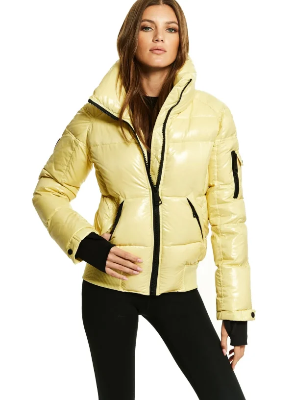 Women SAM. Down Without Trim-Freestyle Bomber