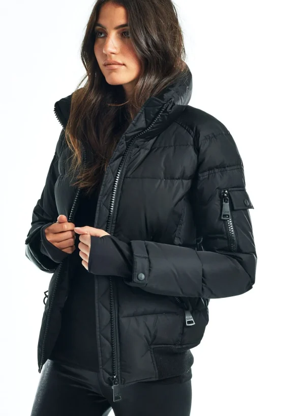 Women SAM. Down Without Trim-Freestyle Bomber