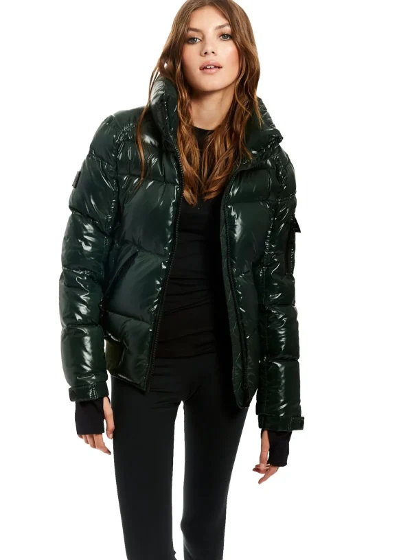 Women SAM. Down Without Trim-Freestyle Bomber