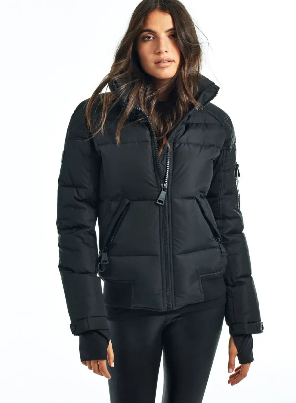 Women SAM. Down Without Trim-Freestyle Bomber