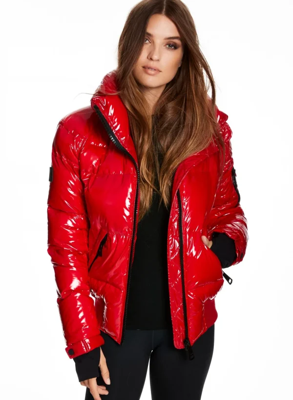 Women SAM. Down Without Trim-Freestyle Bomber