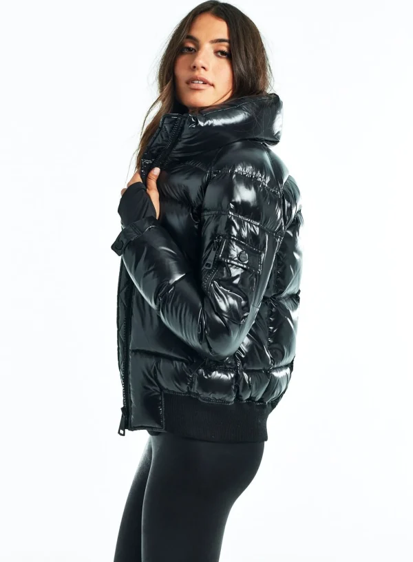 Women SAM. Down Without Trim-Freestyle Bomber