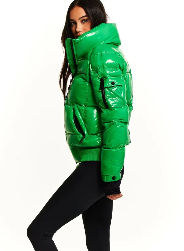 Women SAM. Down Without Trim-Freestyle Bomber