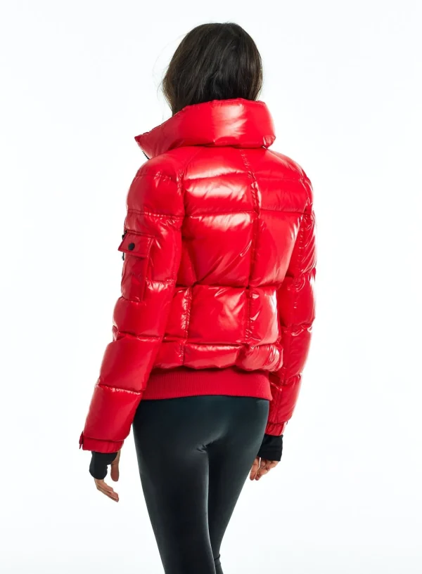 Women SAM. Down Without Trim-Freestyle Bomber
