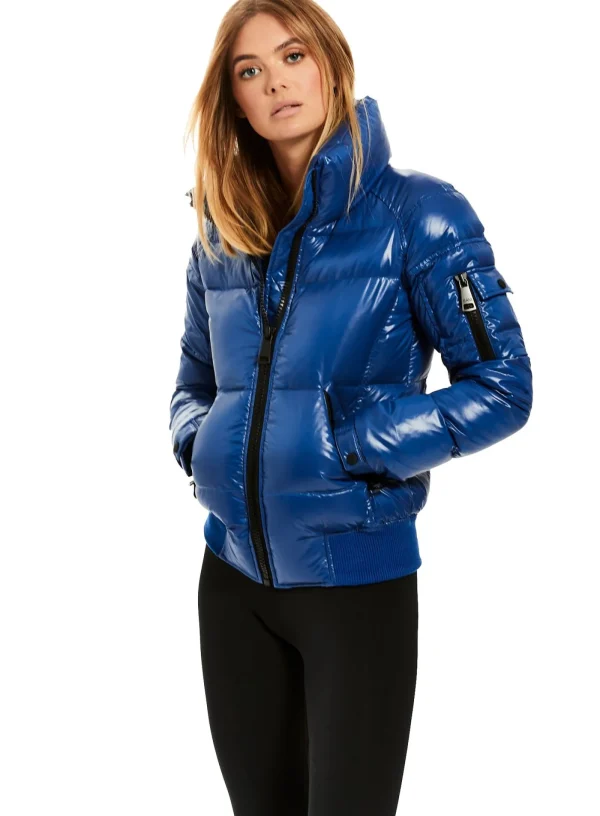 Women SAM. Down Without Trim-Freestyle Bomber