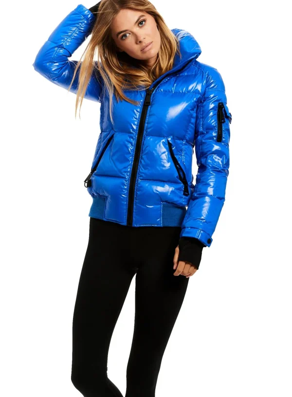 Women SAM. Down Without Trim-Freestyle Bomber
