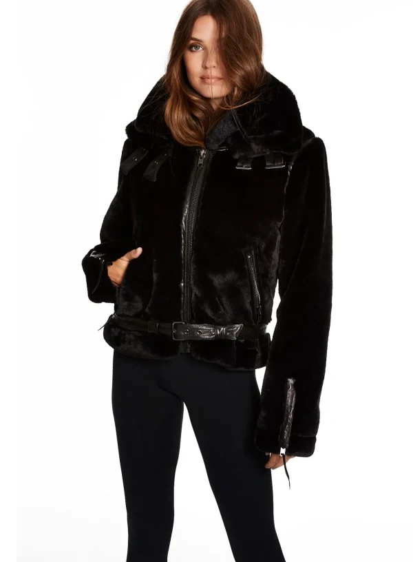 Women SAM. Vegan Leather & Faux Fur-Penelope