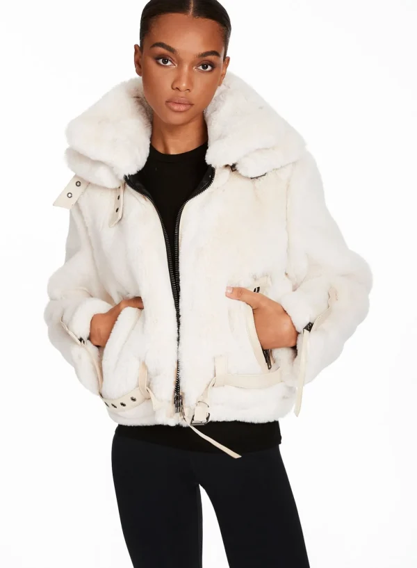 Women SAM. Vegan Leather & Faux Fur-Penelope
