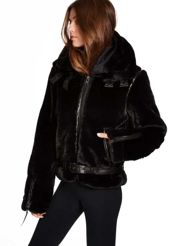 Women SAM. Vegan Leather & Faux Fur-Penelope
