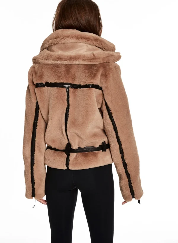 Women SAM. Vegan Leather & Faux Fur-Penelope