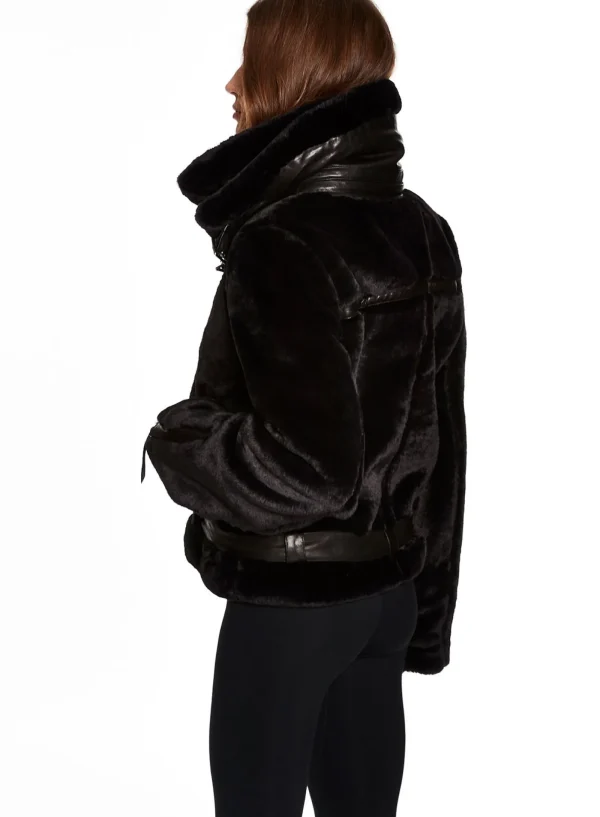 Women SAM. Vegan Leather & Faux Fur-Penelope