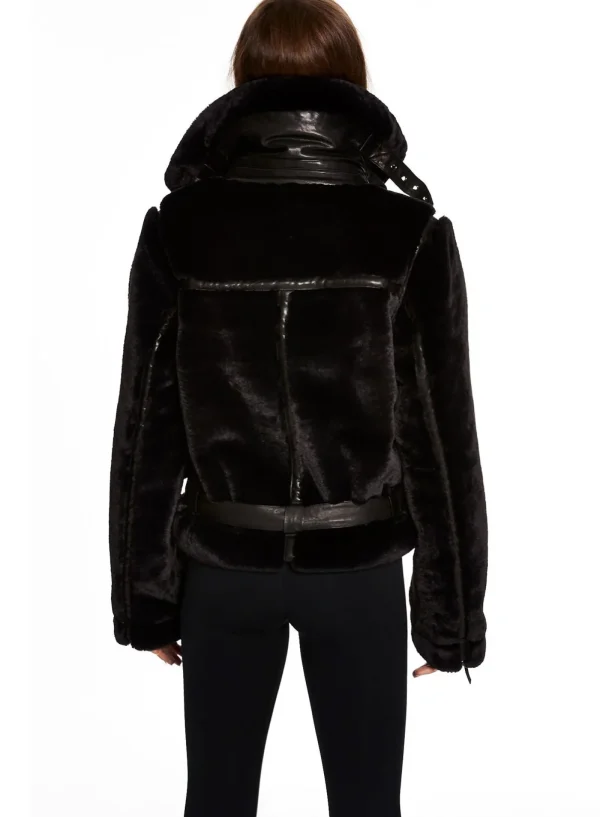 Women SAM. Vegan Leather & Faux Fur-Penelope
