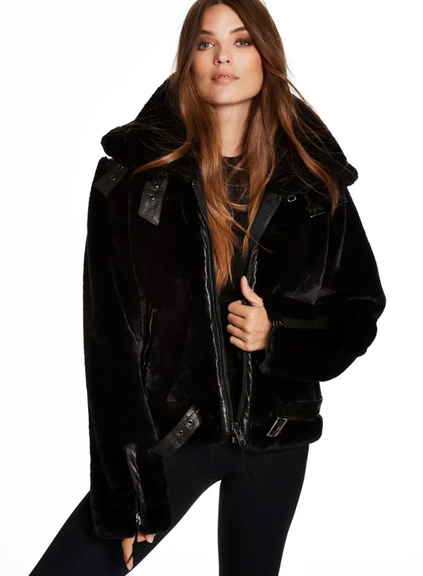 Women SAM. Vegan Leather & Faux Fur-Penelope