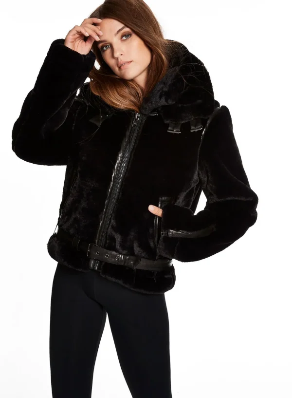 Women SAM. Vegan Leather & Faux Fur-Penelope