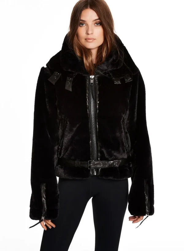 Women SAM. Vegan Leather & Faux Fur-Penelope