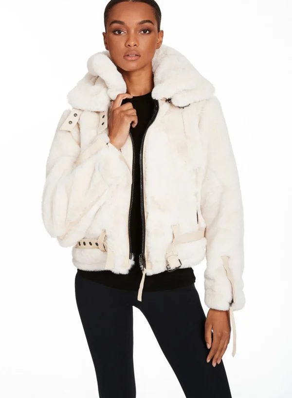 Women SAM. Vegan Leather & Faux Fur-Penelope