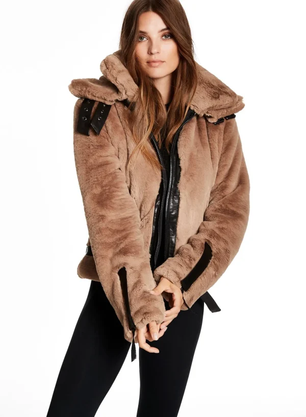 Women SAM. Vegan Leather & Faux Fur-Penelope