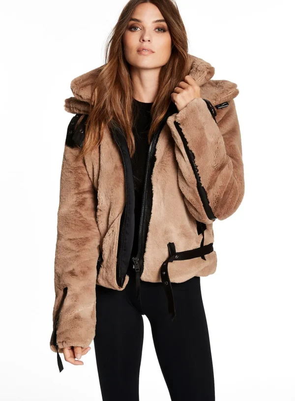 Women SAM. Vegan Leather & Faux Fur-Penelope