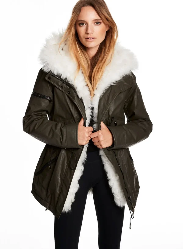 Women SAM. Parkas-Shearling Mini Limelight