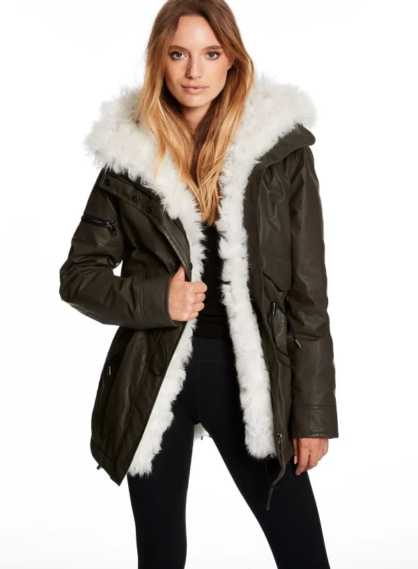 Women SAM. Parkas-Shearling Mini Limelight