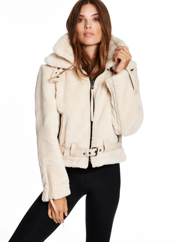 Women SAM. Vegan Leather & Faux Fur-Sherpa Penelope