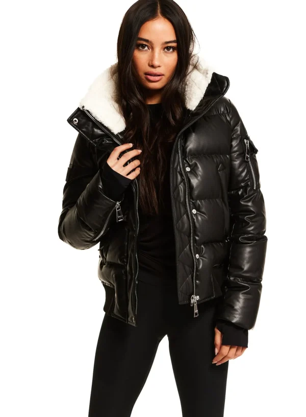Women SAM. Down Without Trim-Vegan Leather Allegra
