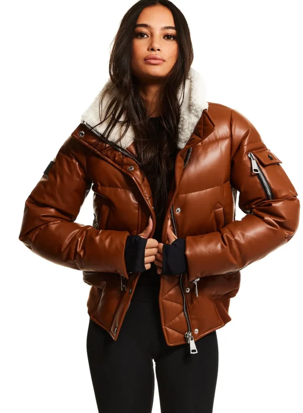 Women SAM. Vegan Leather & Faux Fur-Vegan Leather Allegra