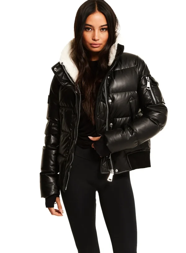 Women SAM. Down Without Trim-Vegan Leather Allegra