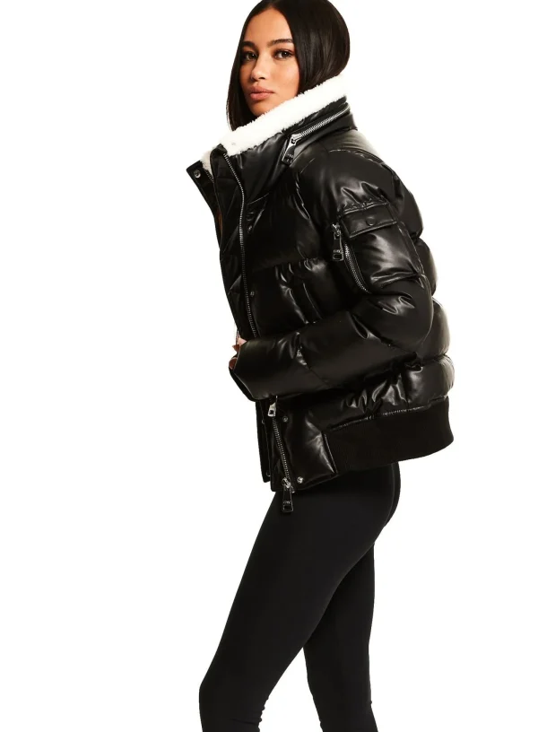 Women SAM. Down Without Trim-Vegan Leather Allegra