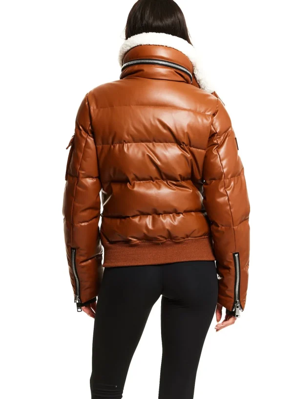 Women SAM. Vegan Leather & Faux Fur-Vegan Leather Allegra
