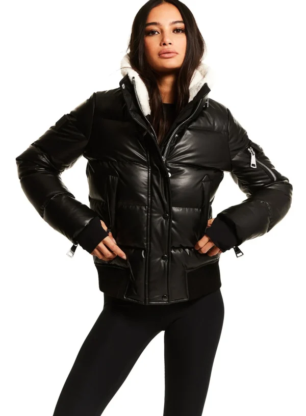 Women SAM. Down Without Trim-Vegan Leather Allegra