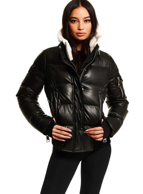 Women SAM. Down Without Trim-Vegan Leather Allegra