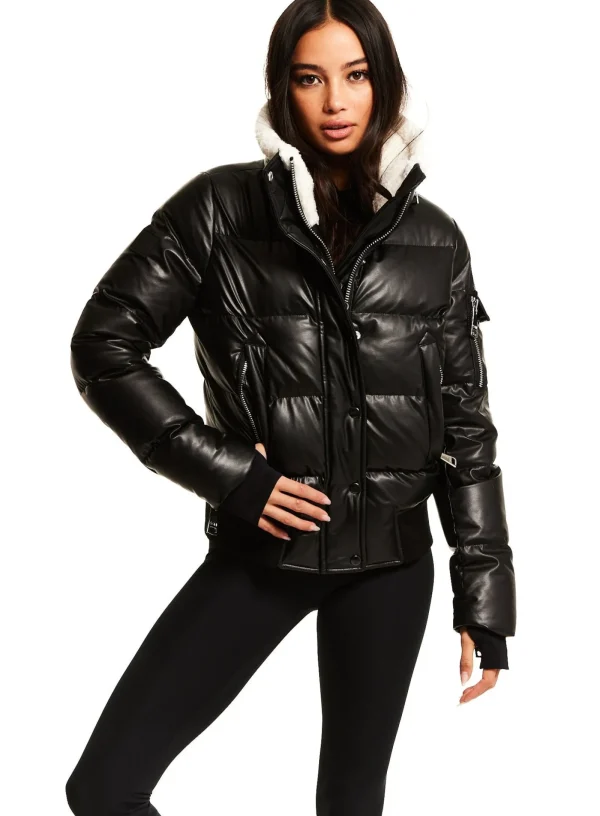 Women SAM. Down Without Trim-Vegan Leather Allegra