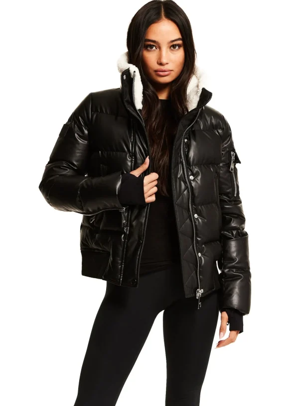 Women SAM. Down Without Trim-Vegan Leather Allegra