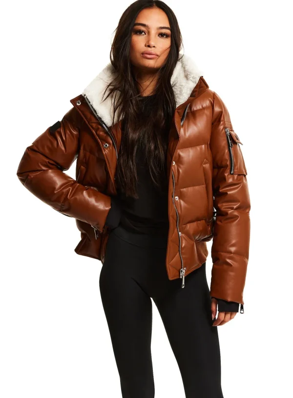Women SAM. Vegan Leather & Faux Fur-Vegan Leather Allegra