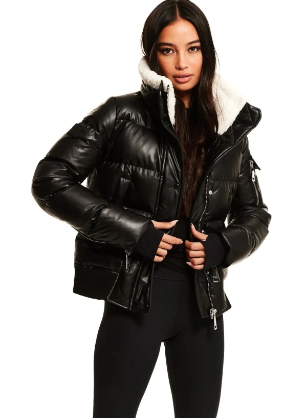 Women SAM. Down Without Trim-Vegan Leather Allegra