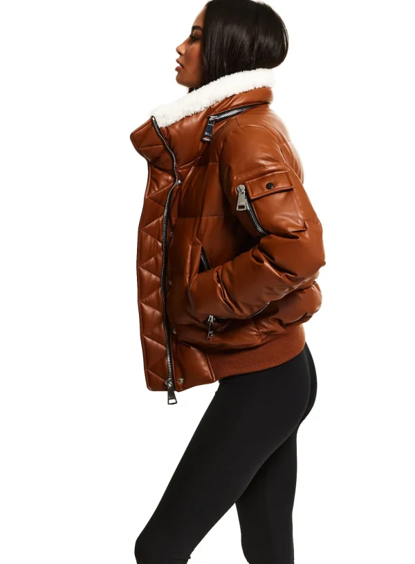 Women SAM. Vegan Leather & Faux Fur-Vegan Leather Allegra