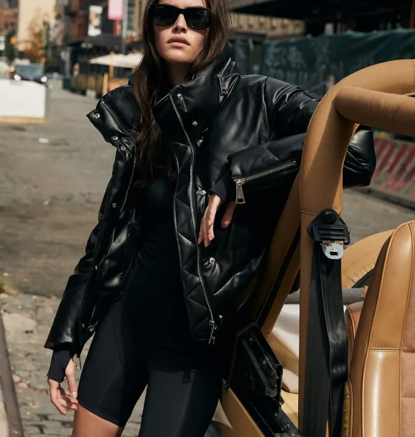 Women SAM. Vegan Leather & Faux Fur-Vegan Leather Athlete